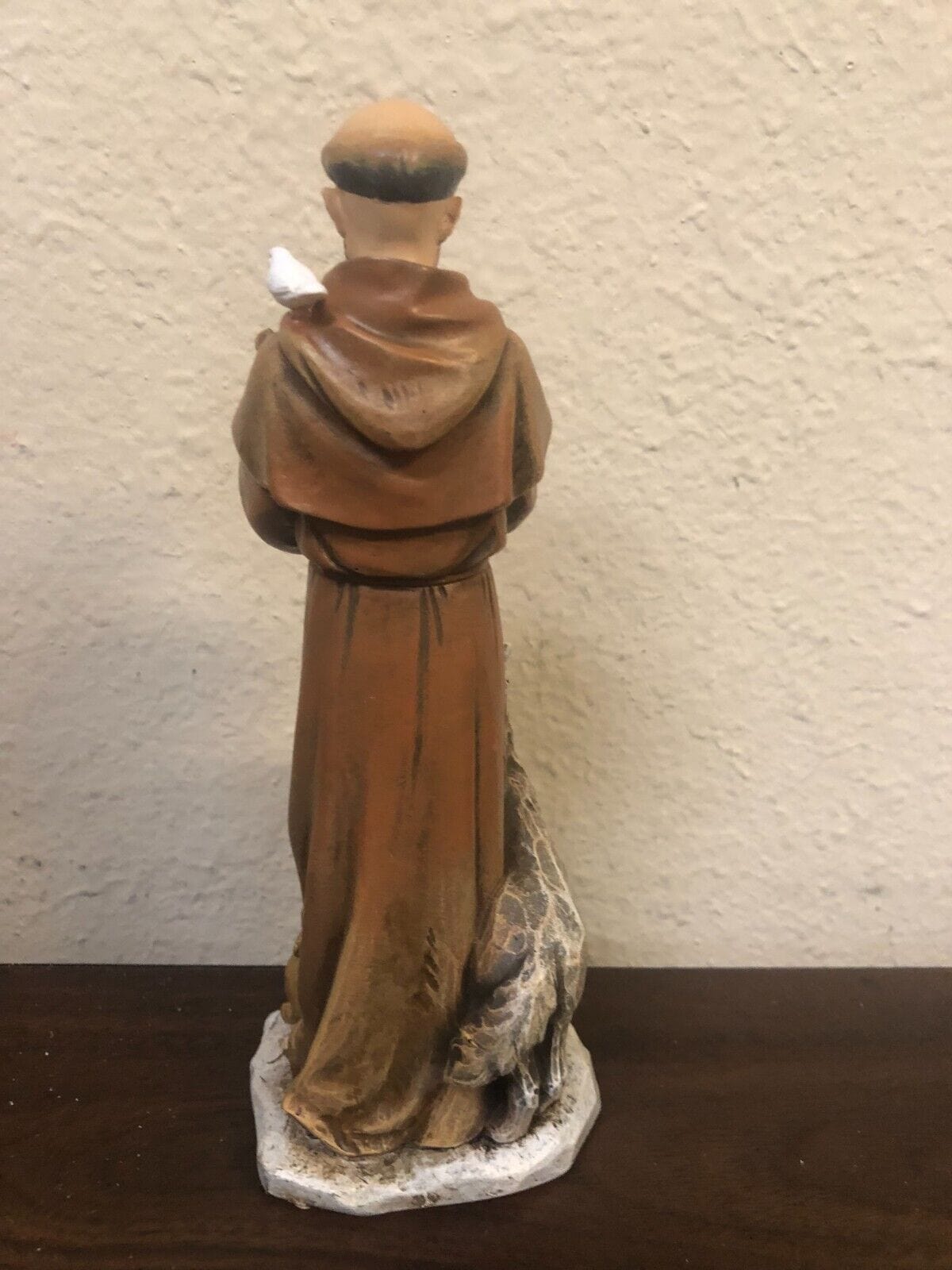 Saint Francis of Assisi 8-inch Christian statue by Bob and Penny Lord, detailed depiction of the religious figure.