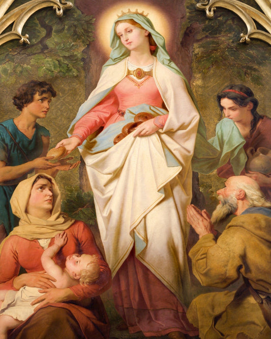 Saint Elizabeth of Hungary 8 by 10 Print - Bob and Penny Lord Journeys of Faith
