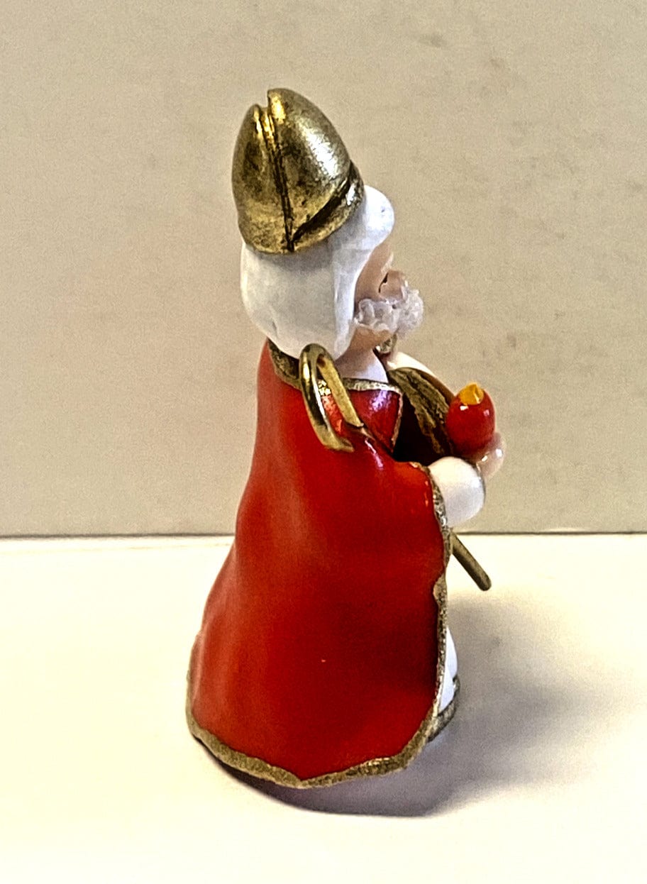 Saint Augustine  Miniature Statue 1.50", New from Colombia #L046 - Bob and Penny Lord Journeys of Faith
