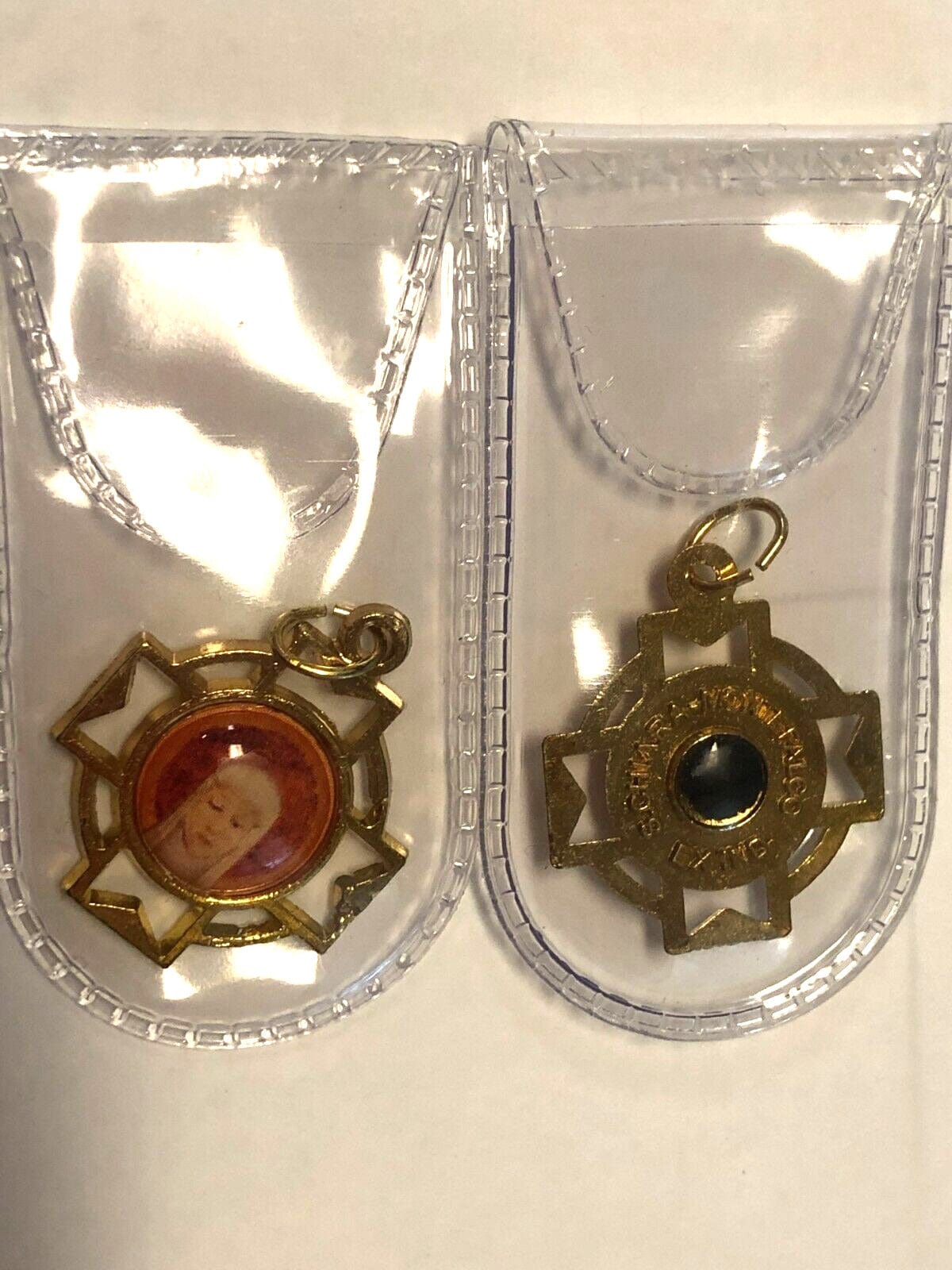 Saint Clare of Montefalco 3rd Class Medal, New from Italy - Bob and Penny Lord Journeys of Faith