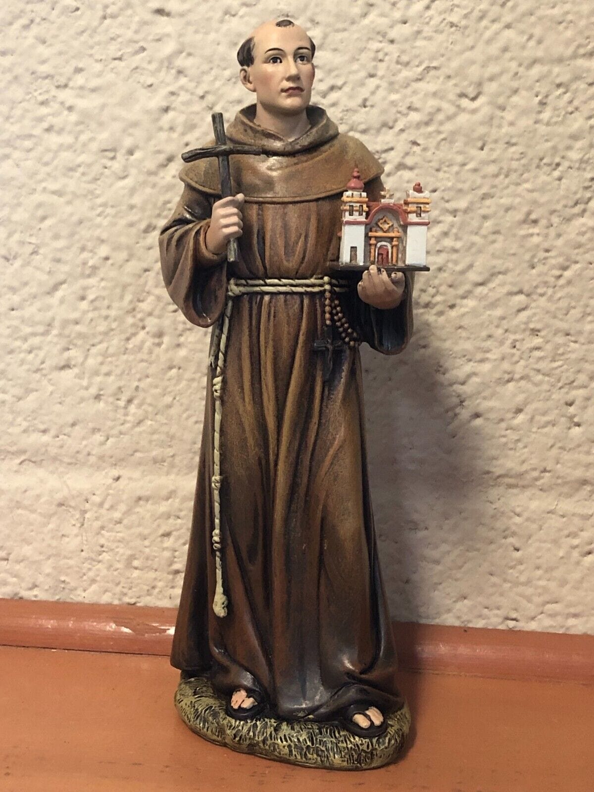 Saint Junipero Serra (Apostle the Americas)  8 " Statue, New - Bob and Penny Lord Journeys of Faith