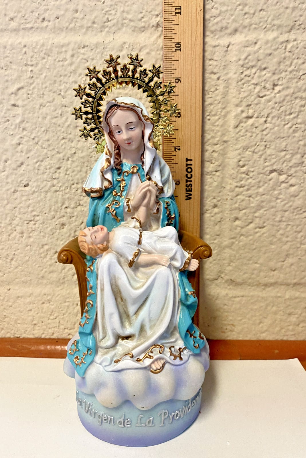 La Virgen de la Providencia/Our Lady of Providence 9" Statue, New - Bob and Penny Lord Journeys of Faith