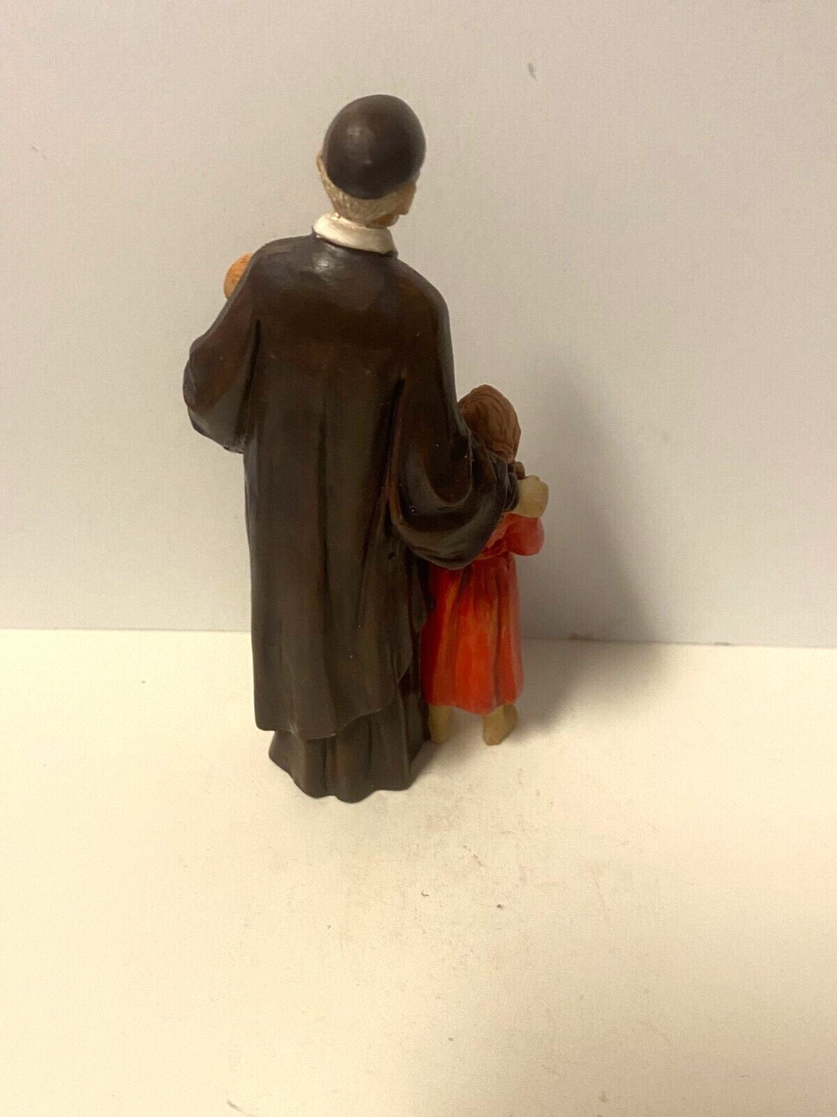 Saint Vincent de Paul Small 3.5"  Statue, + Bio & Prayer Card, New #RM-001 - Bob and Penny Lord Journeys of Faith