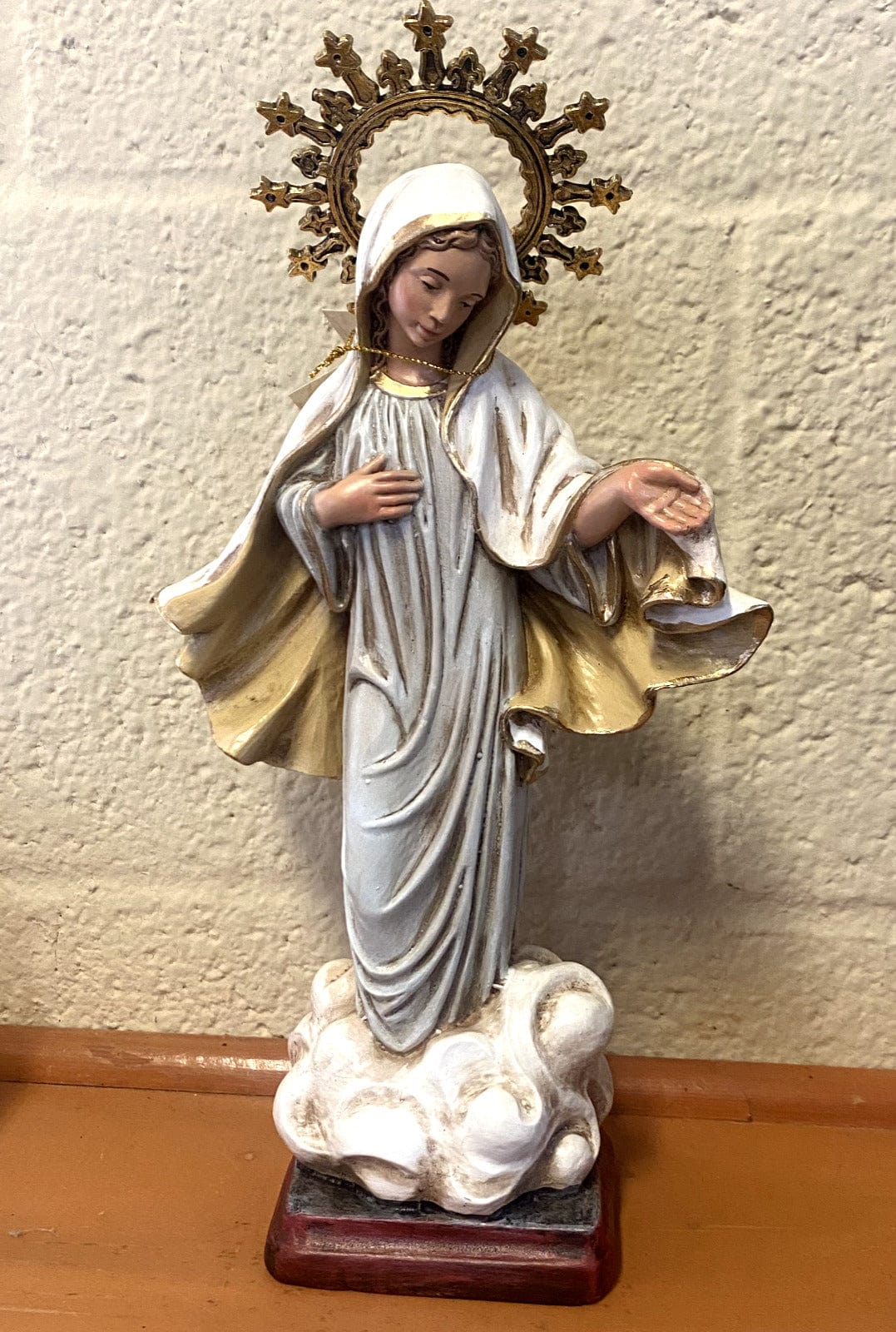 Our Lady of Medjugorje 11"  Statue from Colombia, New #L070 - Bob and Penny Lord Journeys of Faith