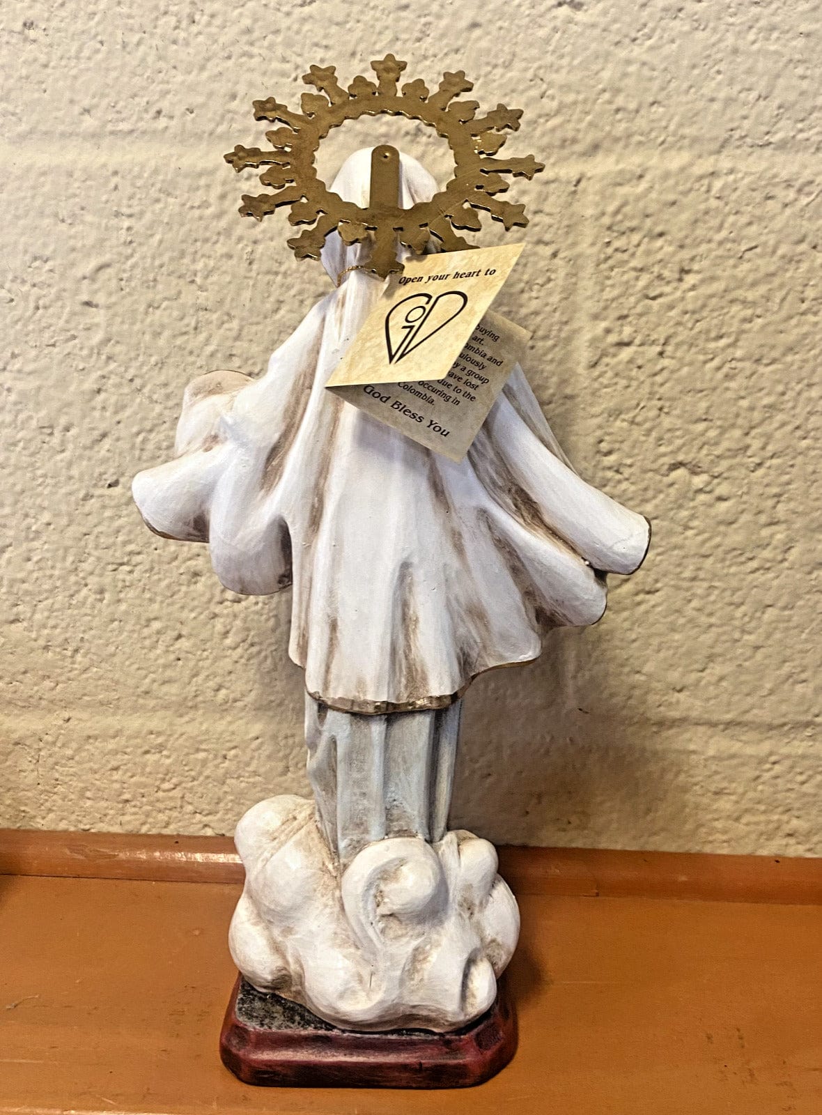 Our Lady of Medjugorje 11"  Statue from Colombia, New #L070 - Bob and Penny Lord Journeys of Faith
