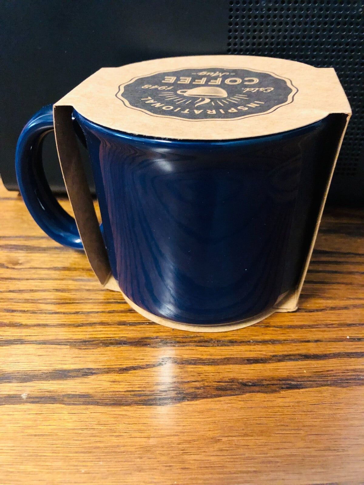 Ave Maria 13 oz ceramic mug featuring religious Christian design, by Bob and Penny Lord, perfect for spiritual collectibles.
