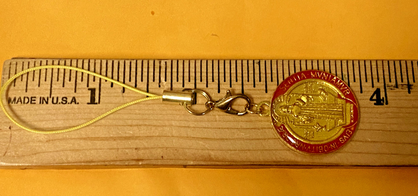 Saint Benedict Medal Phone Charm,  New from Japan #GFTSHP - Journeys of Faith