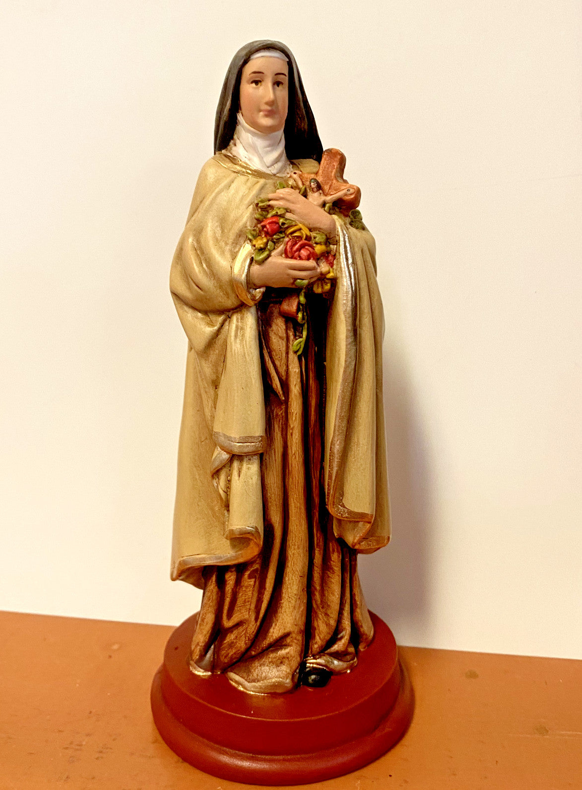 Saint Therese of Lisieux 6.75" Statue, New  From Colombia #L085 - Journeys of Faith