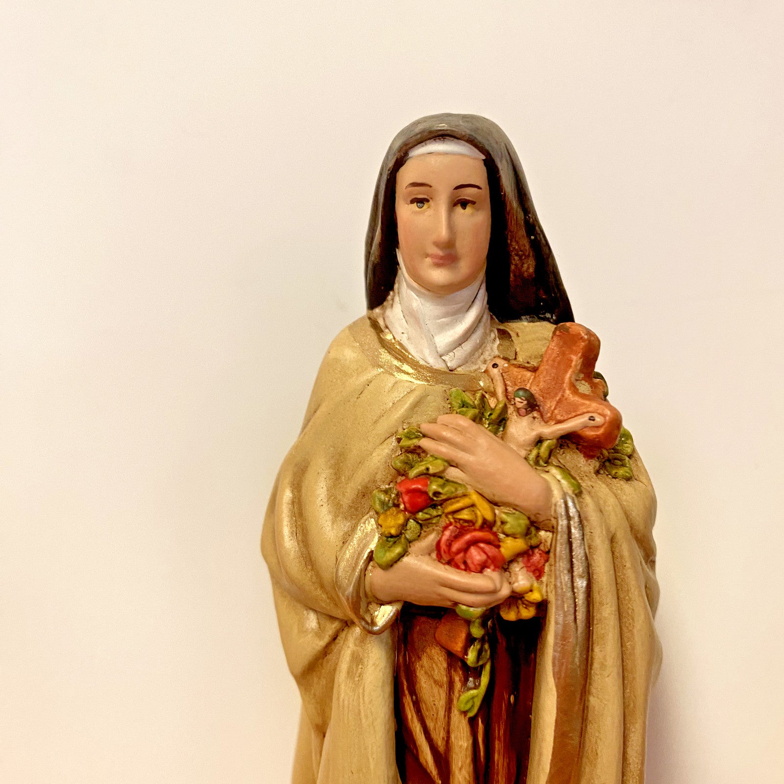 Saint Therese of Lisieux 6.75" Statue, New  From Colombia #L085 - Journeys of Faith