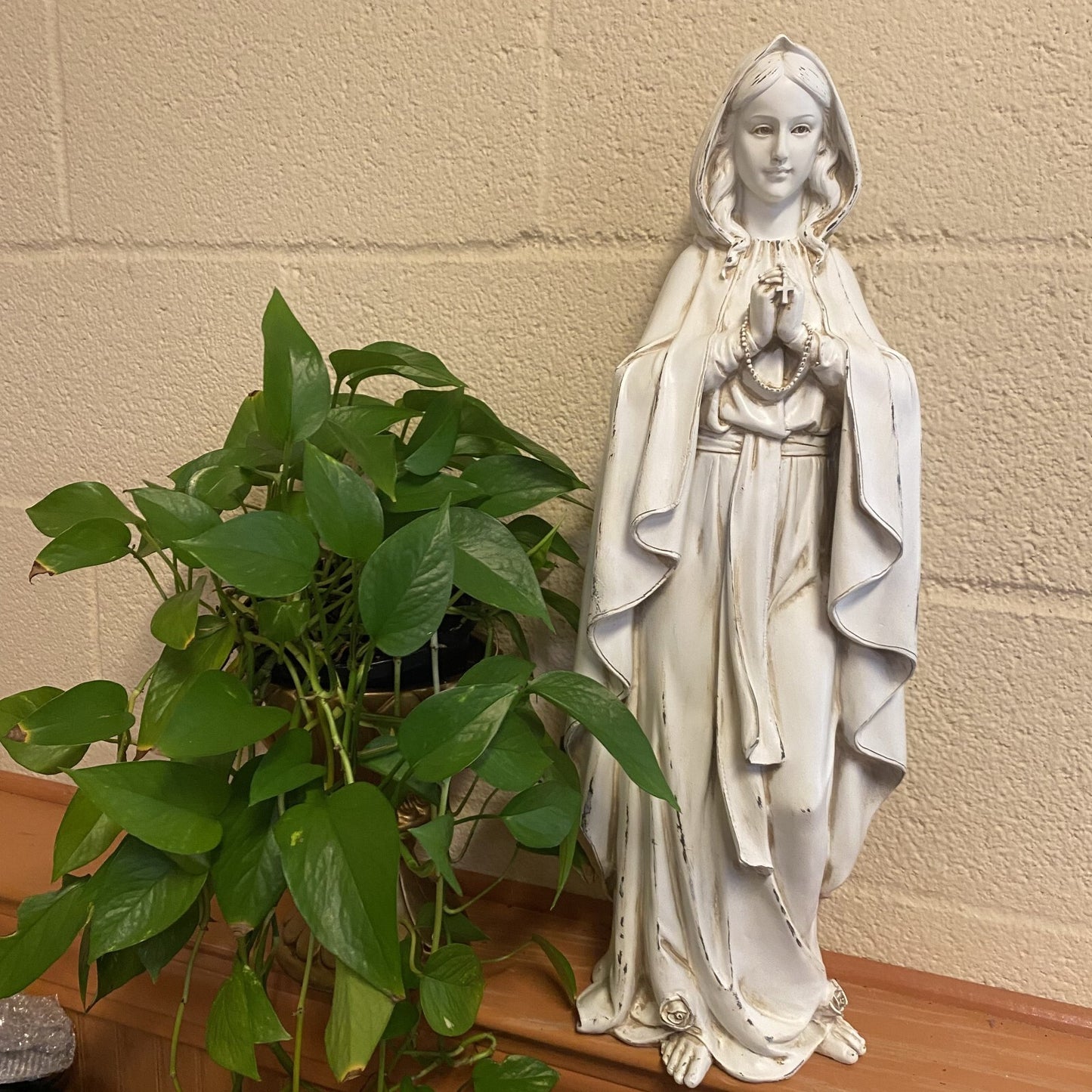 Our Lady of Lourdes 23" Garden Statue, New #RM-043 - Journeys of Faith