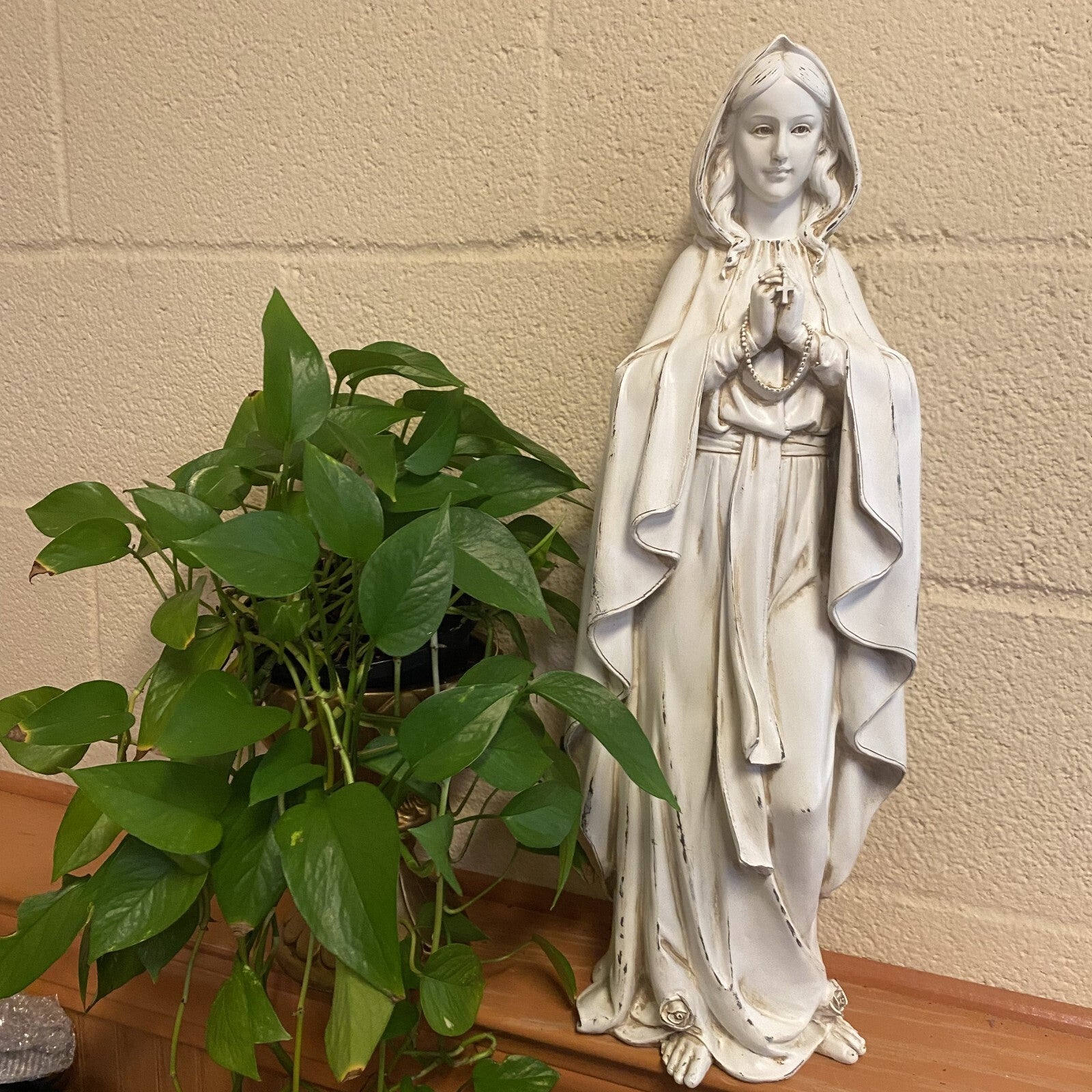 Our Lady of Lourdes 23" Garden Statue, New #RM-043 - Journeys of Faith