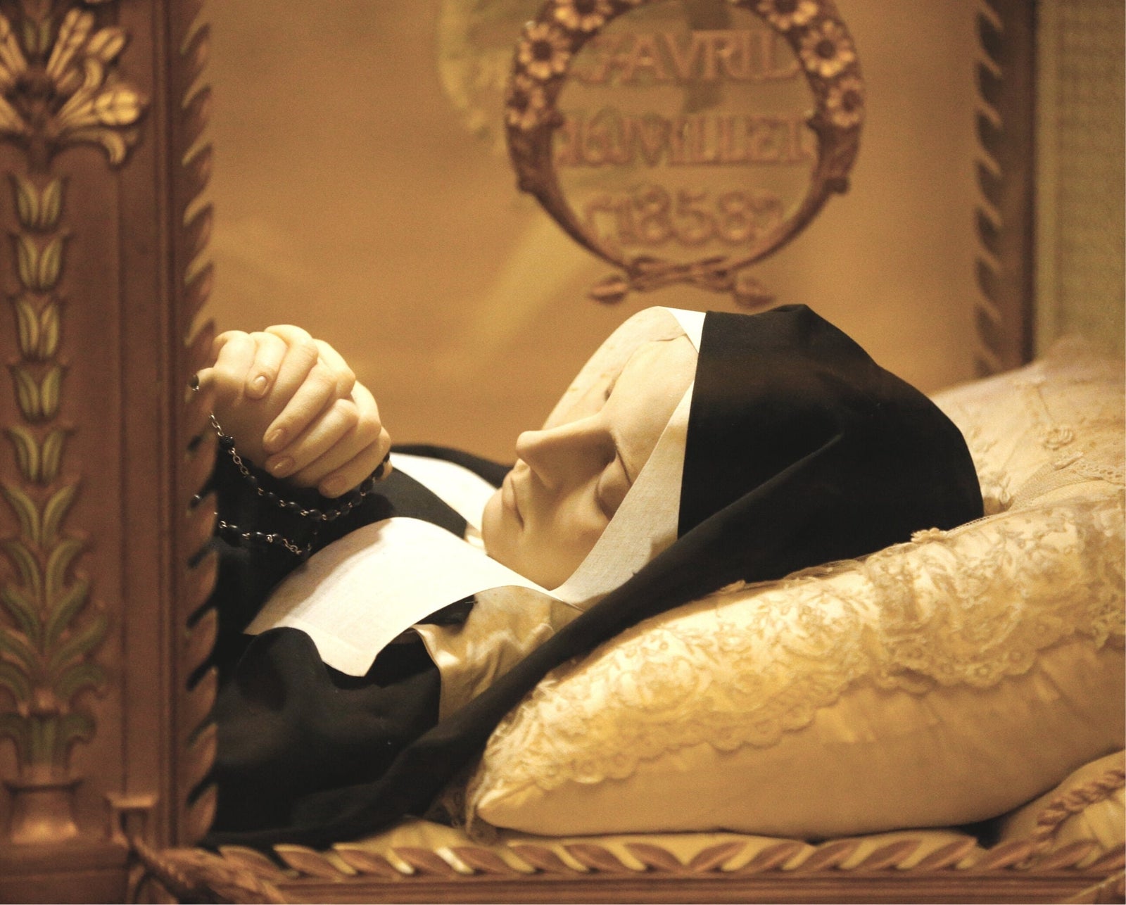 Saint Bernadette 8 by 10 digital print - Journeys of Faith