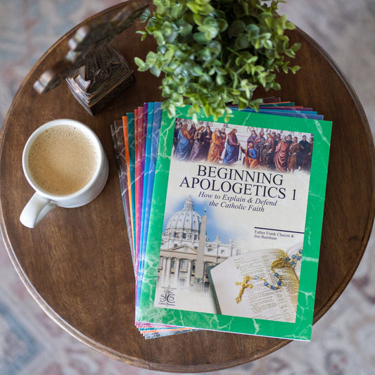 Beginning Apologetics SuperSet – 9 Booklet Set + Verse Finder & Study Guide | As Seen on EWTN - Journeys of Faith