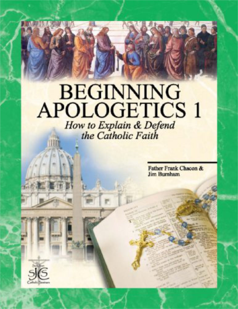 Beginning Apologetics SuperSet – 9 Booklet Set + Verse Finder & Study Guide | As Seen on EWTN - Journeys of Faith