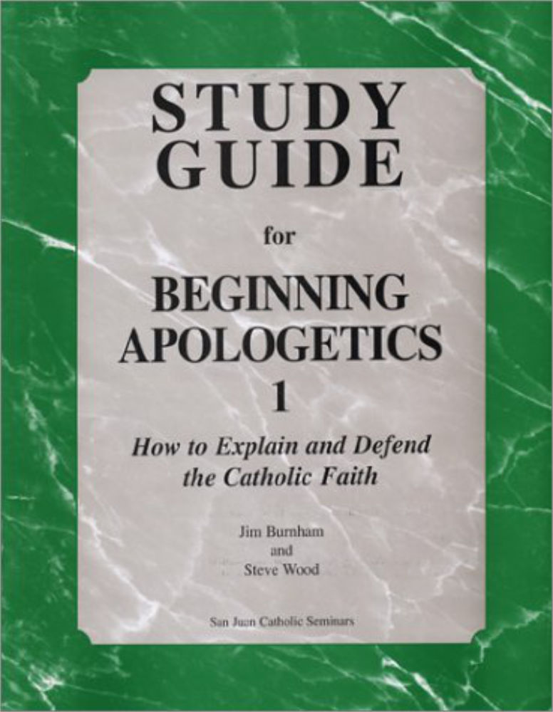 Beginning Apologetics SuperSet – 9 Booklet Set + Verse Finder & Study Guide | As Seen on EWTN - Journeys of Faith