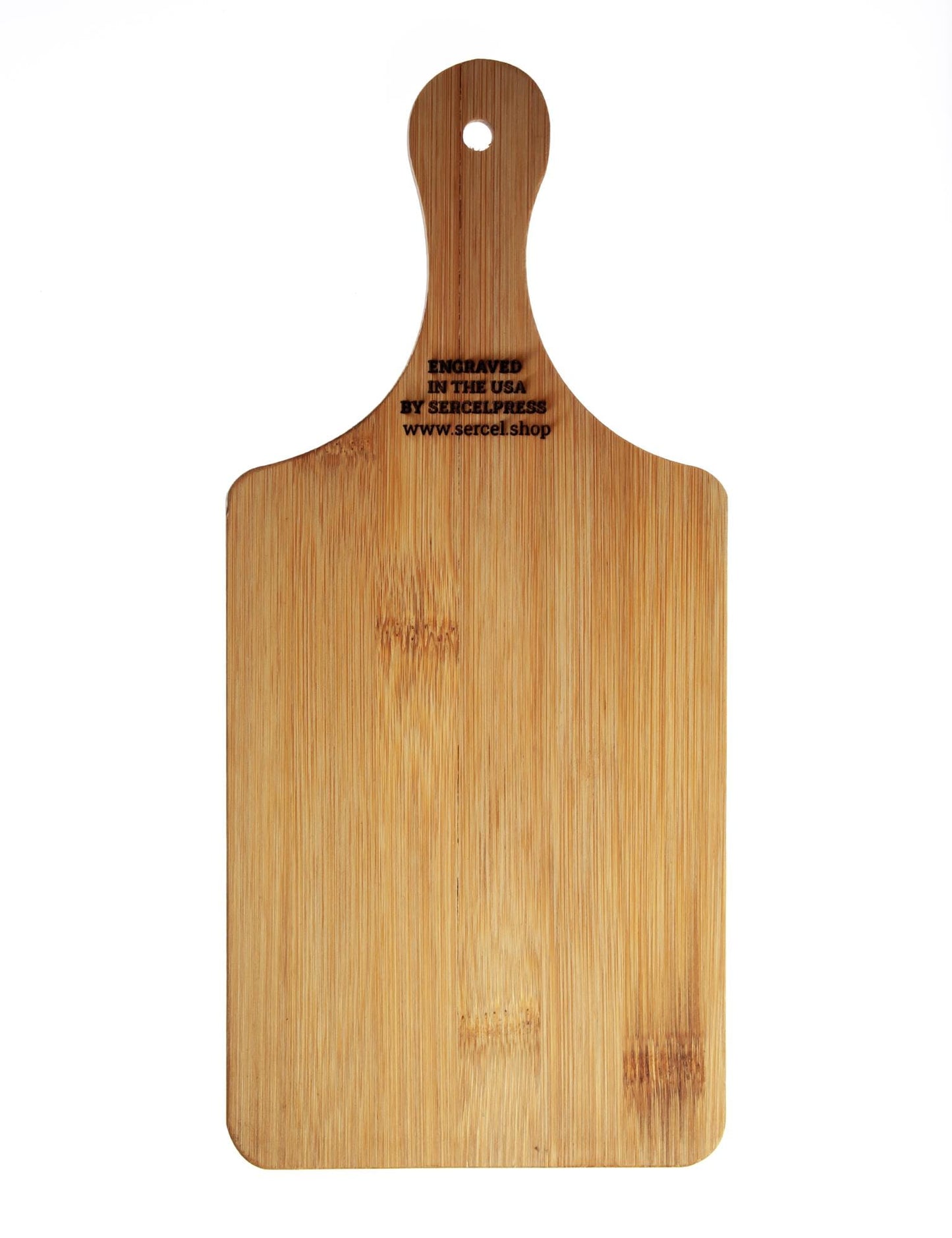 Grace Before & After Meals, Bless Us O Lord, Decorative Bamboo Cutting Board, 11" x 5" x 0.39" | Engraved in the USA | Catholic Living - Journeys of Faith