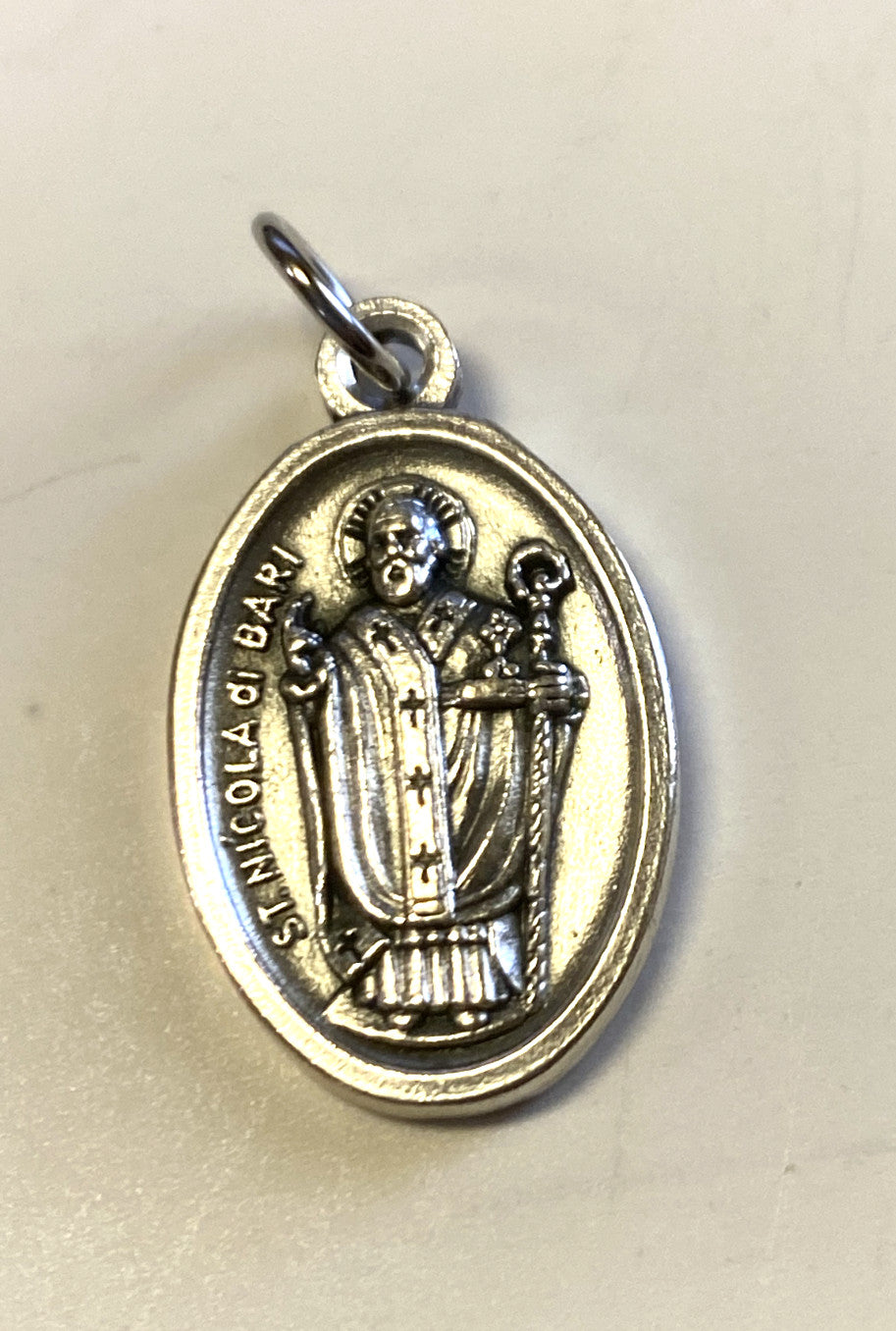 Saint Nicholas  Prayer folder + Medal, New - Journeys of Faith