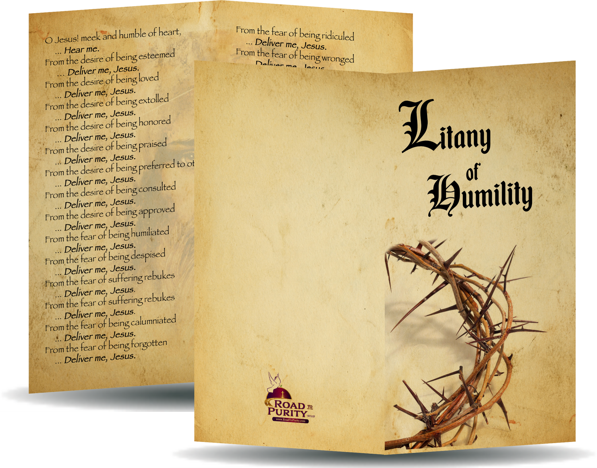 Litany of Humility - Prayer Card (c) - Journeys of Faith