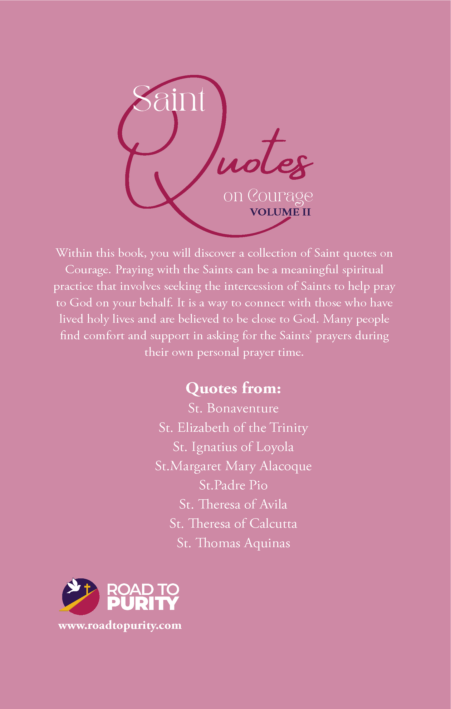 Saint Quotes on Courage Volume 2 (C) - Journeys of Faith