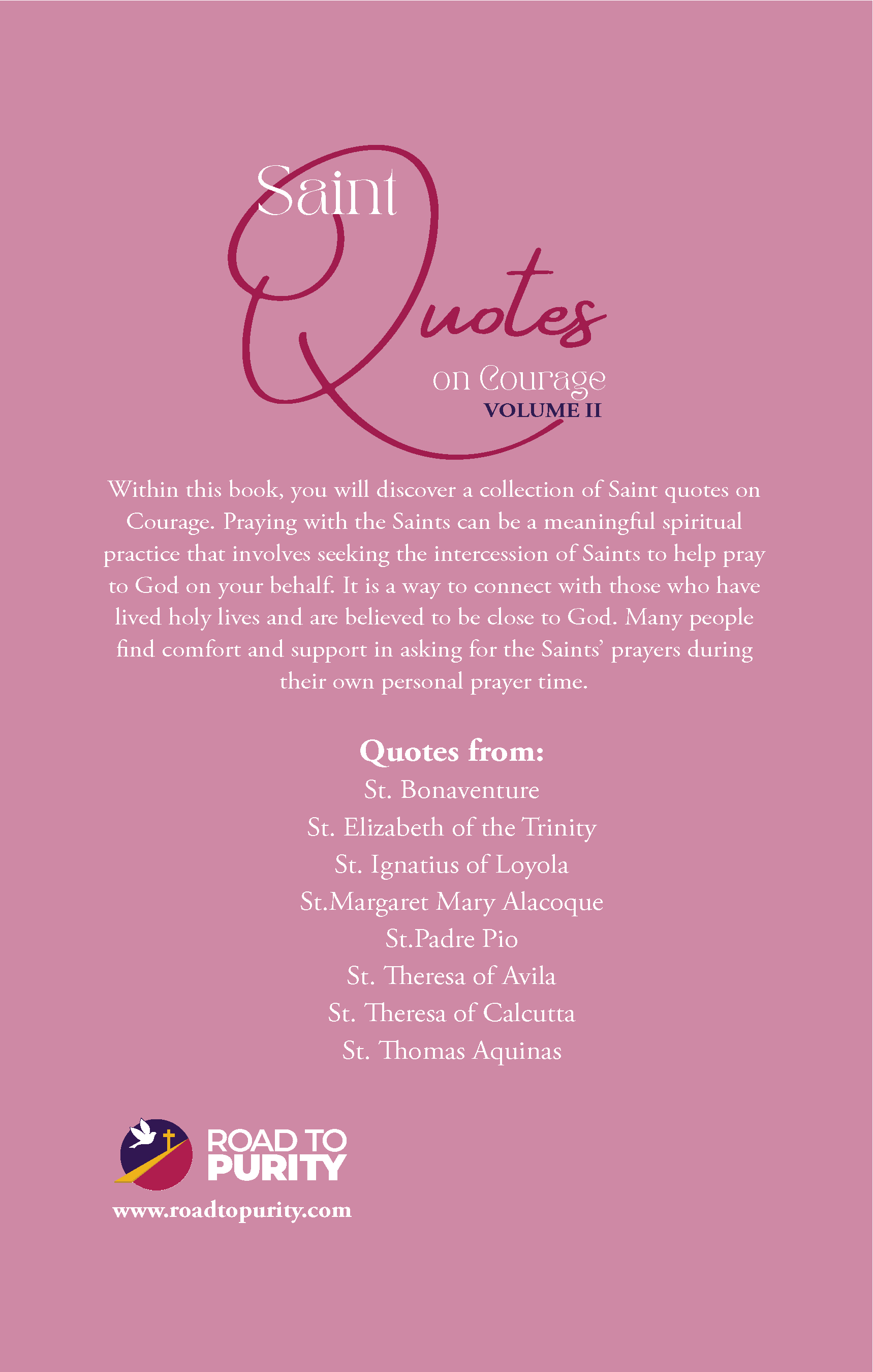 Saint Quotes on Courage Volume 2 (C) - Journeys of Faith