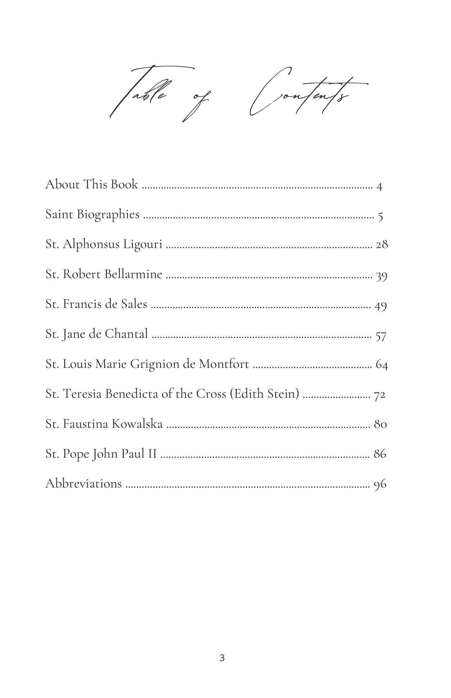Saint Quotes on Purity Volume 1 (C) - Journeys of Faith