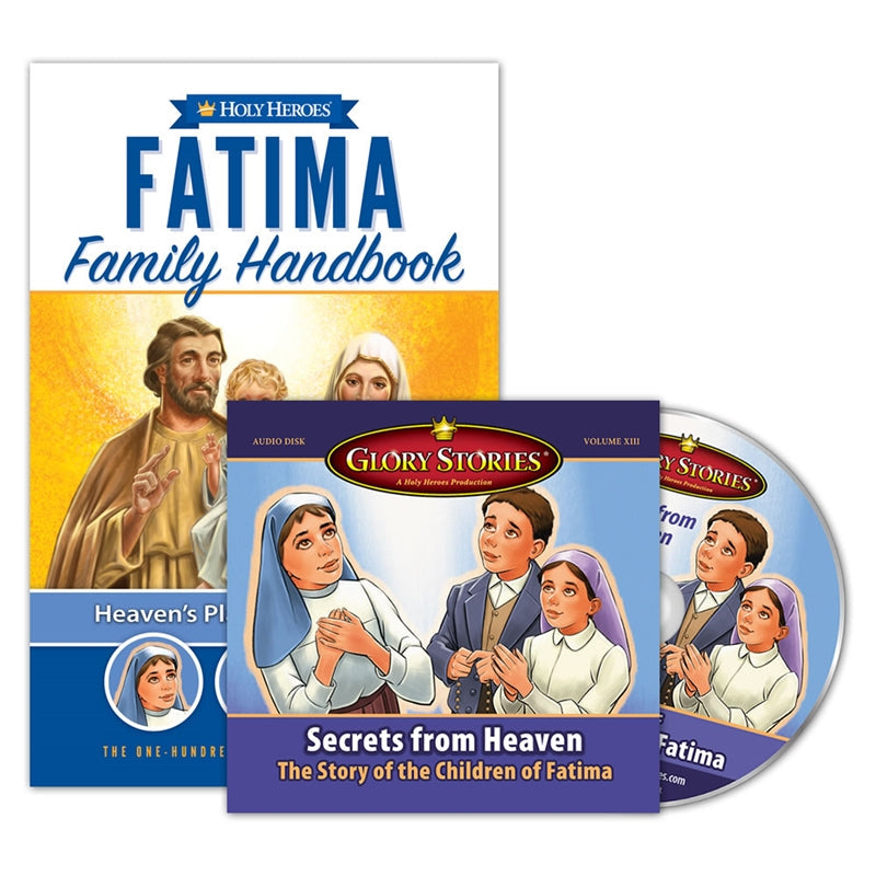 Fatima Family Handbook and Glory Story CD #13 Set - Journeys of Faith