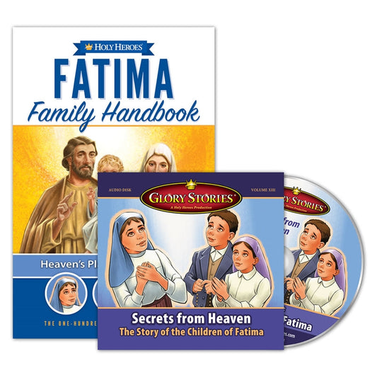 Fatima Family Handbook and Glory Story CD #13 Set - Journeys of Faith