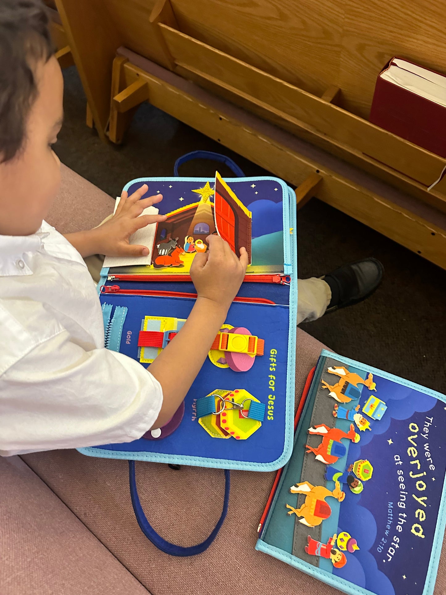 My Pray & Play Nativity Busy Book - Journeys of Faith