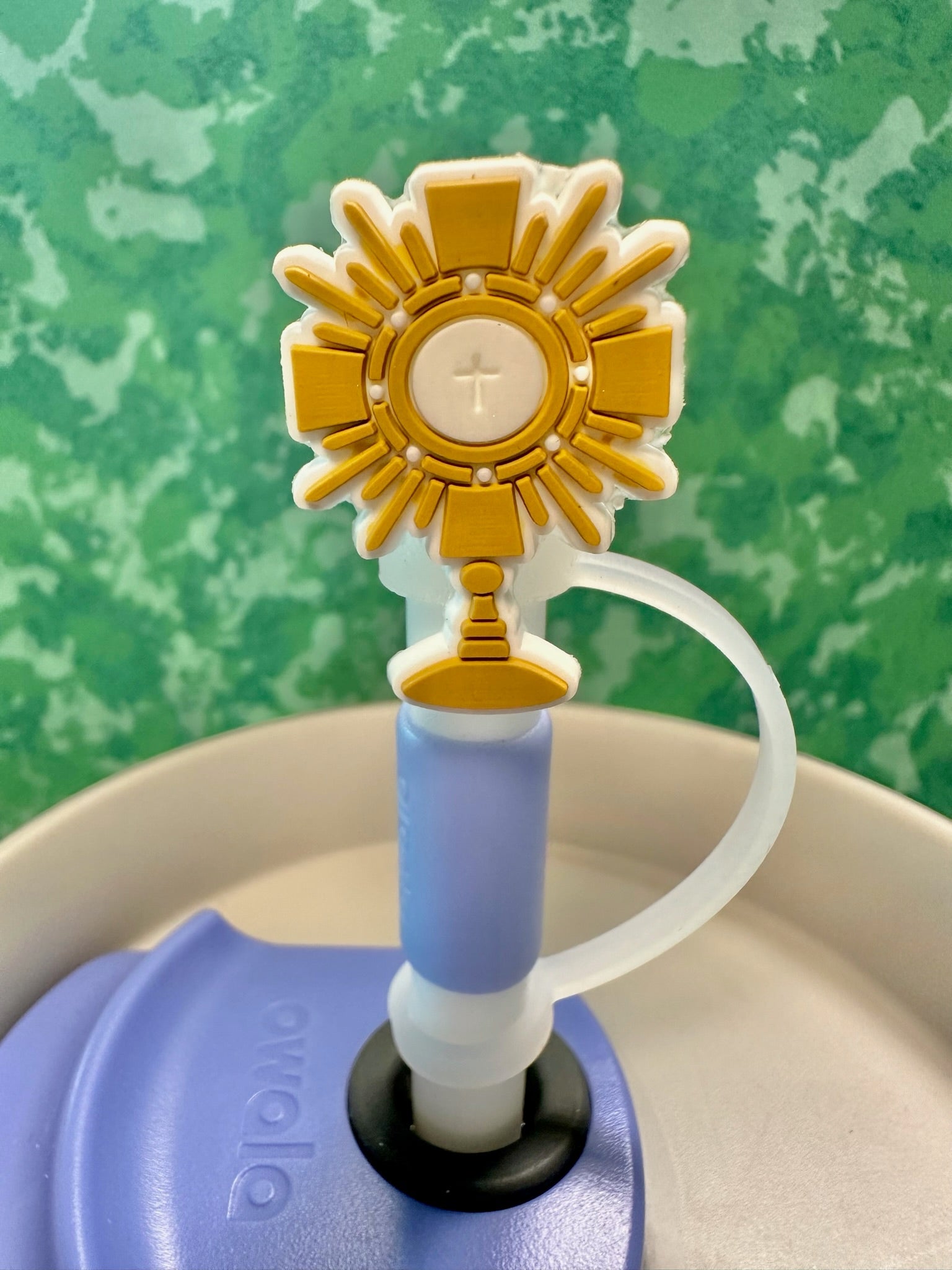 Catholic Straw Toppers: Adoration (a 2 pack!) - Journeys of Faith