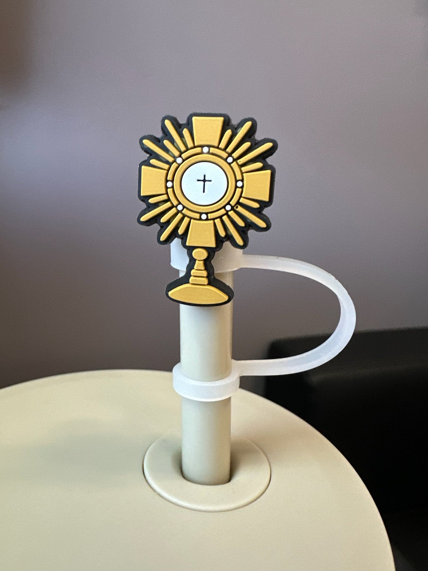 Catholic Straw Toppers: Adoration (a 2 pack!) - Journeys of Faith