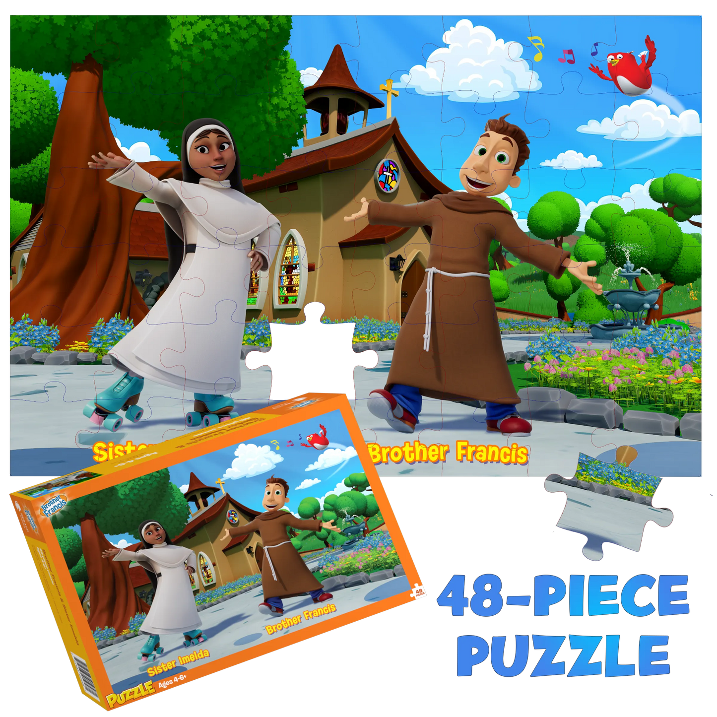 Brother Francis and Sister Imelda Puzzle - Journeys of Faith