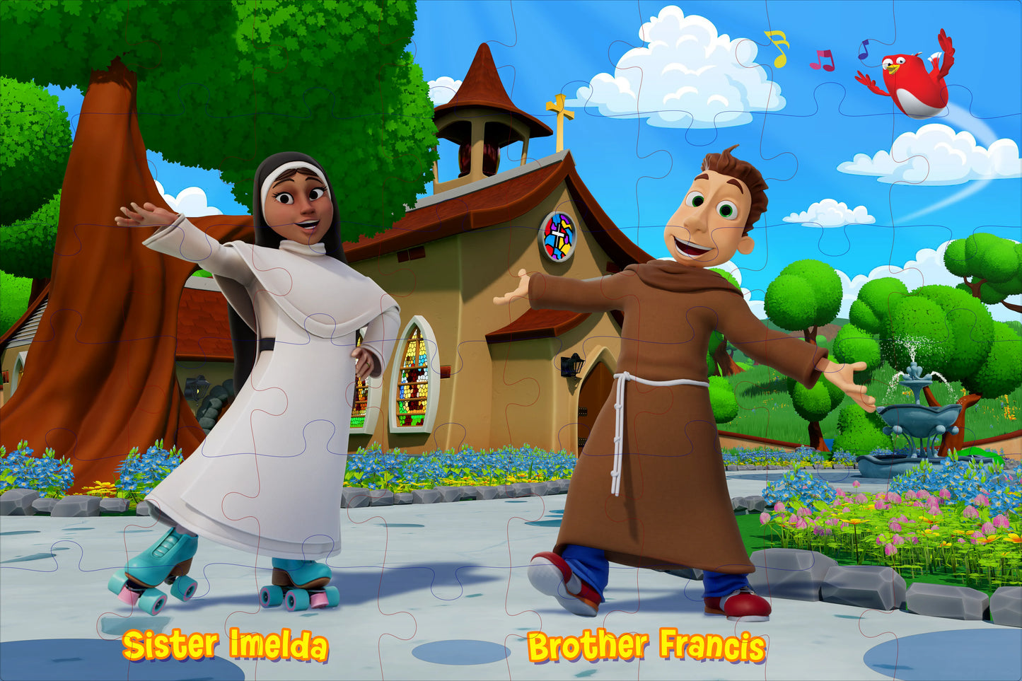 Brother Francis and Sister Imelda Puzzle - Journeys of Faith