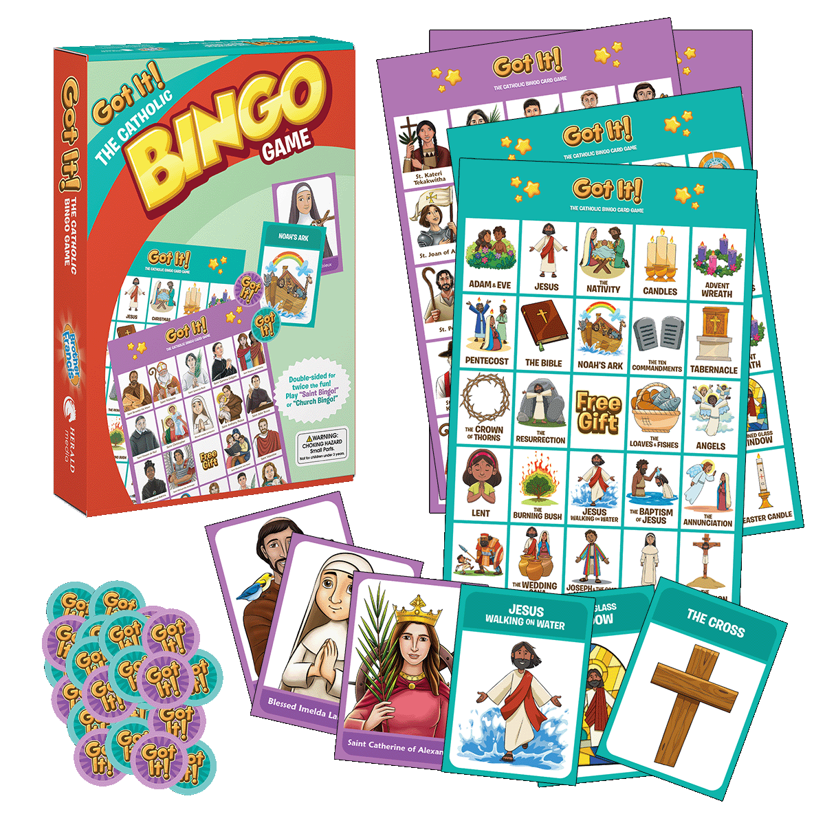 Got It! The Catholic Bingo Game - 2 games in one! - Journeys of Faith