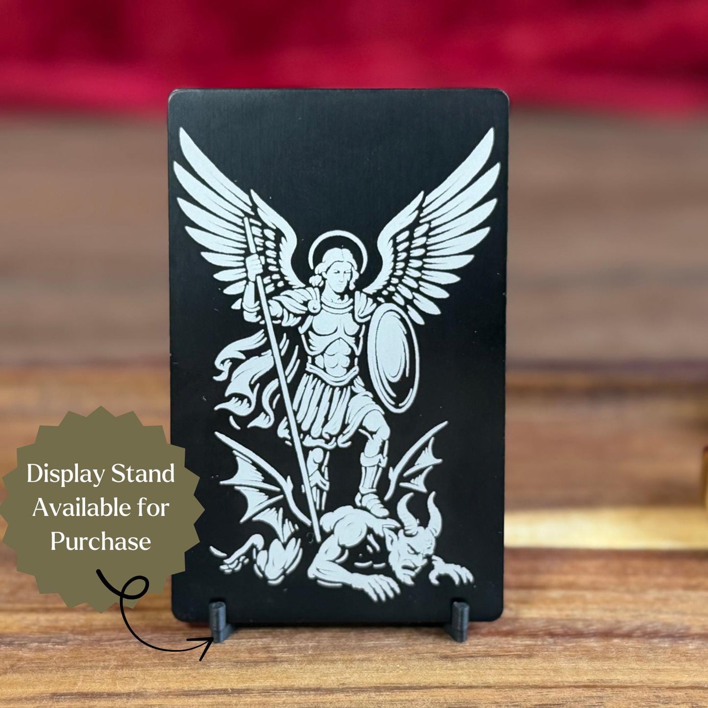 St. Michael Premium Metal Prayer Card - Journeys of Faith