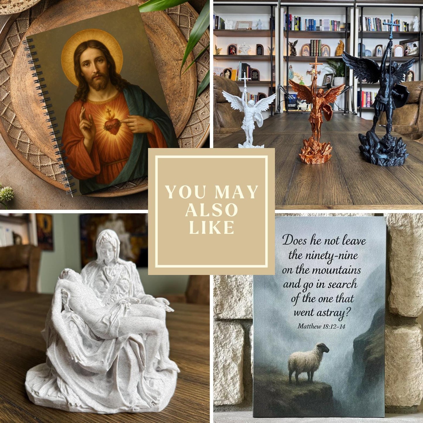 Immaculate Heart of Mary Notebook - Journeys of Faith