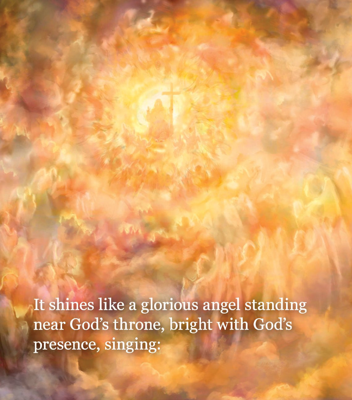 Close-up of "This Little Light of Thine" print by St. Augustine Prints featuring vibrant colors and inspirational design.