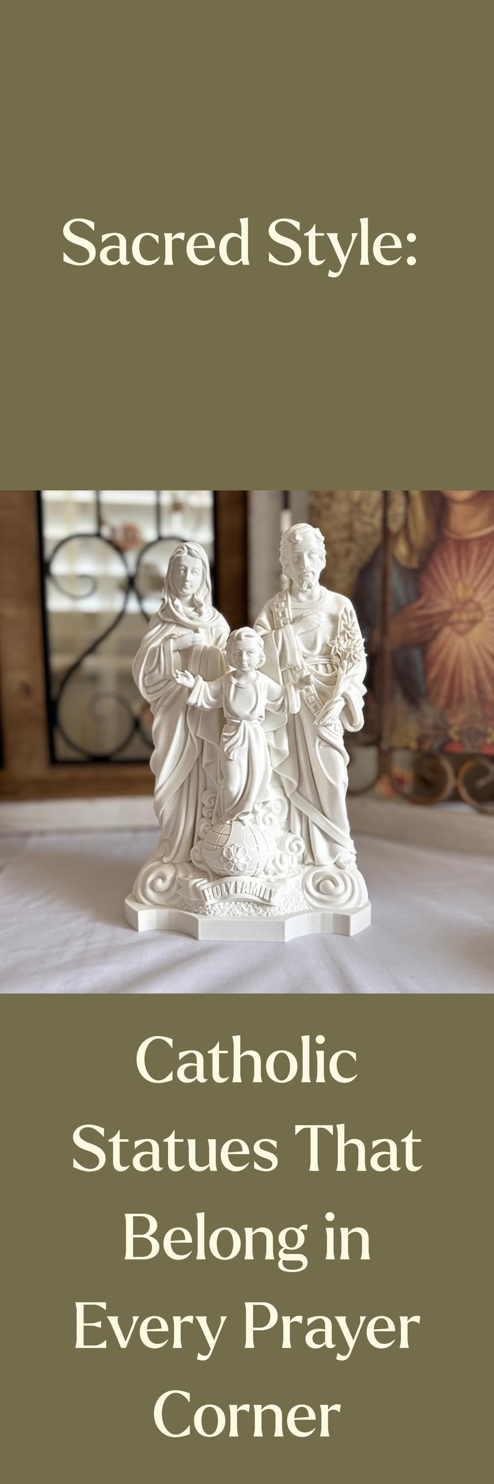 Holy Family Statue - Journeys of Faith