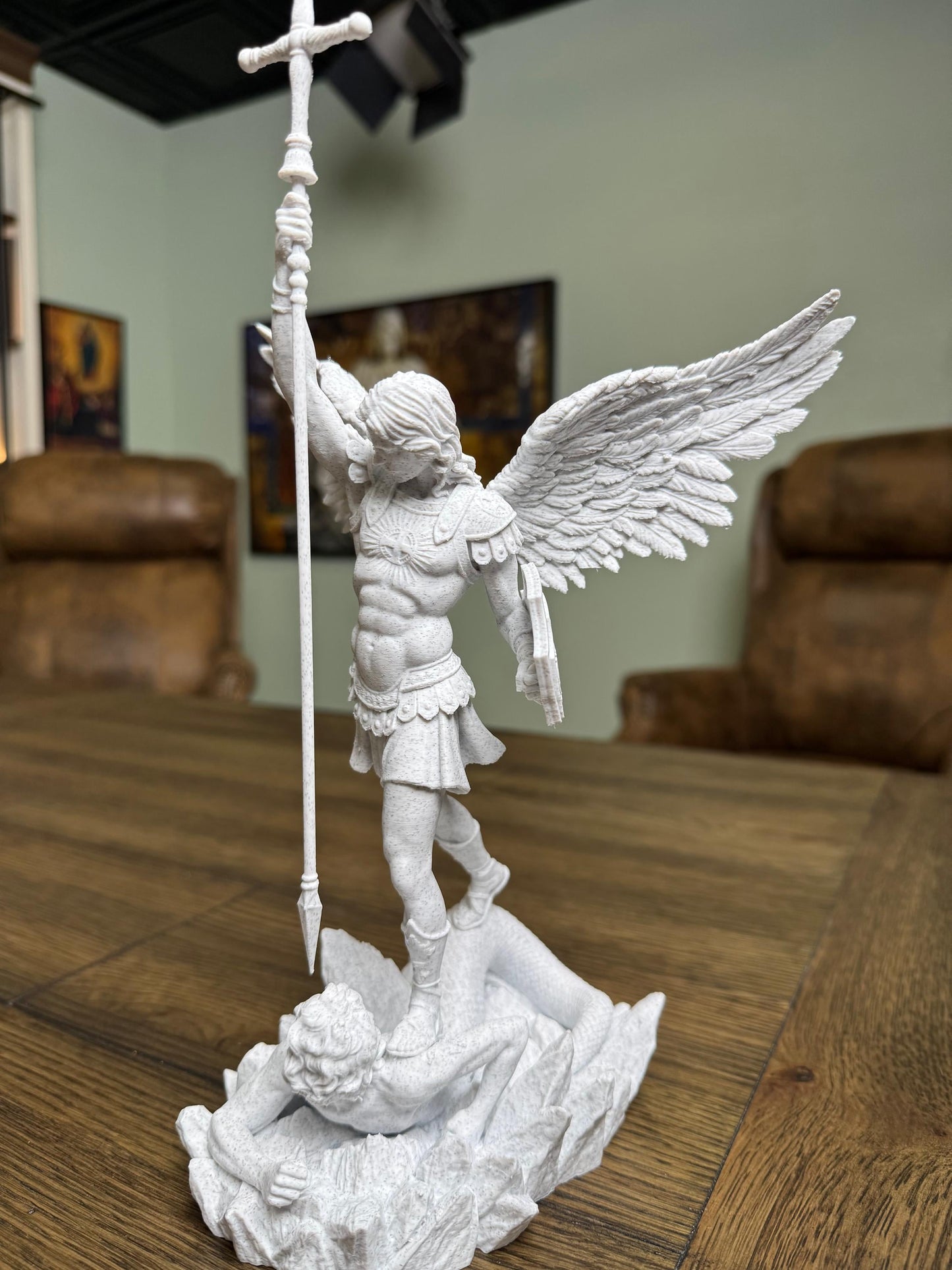St. Michael the Archangel Statue - Journeys of Faith