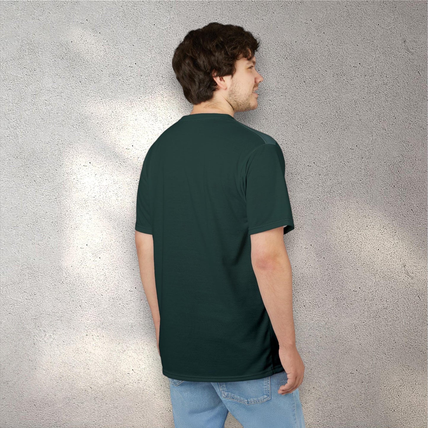 Saint Michael T-shirt by St. Augustine Prints featuring a detailed design of Saint Michael in vibrant colors.