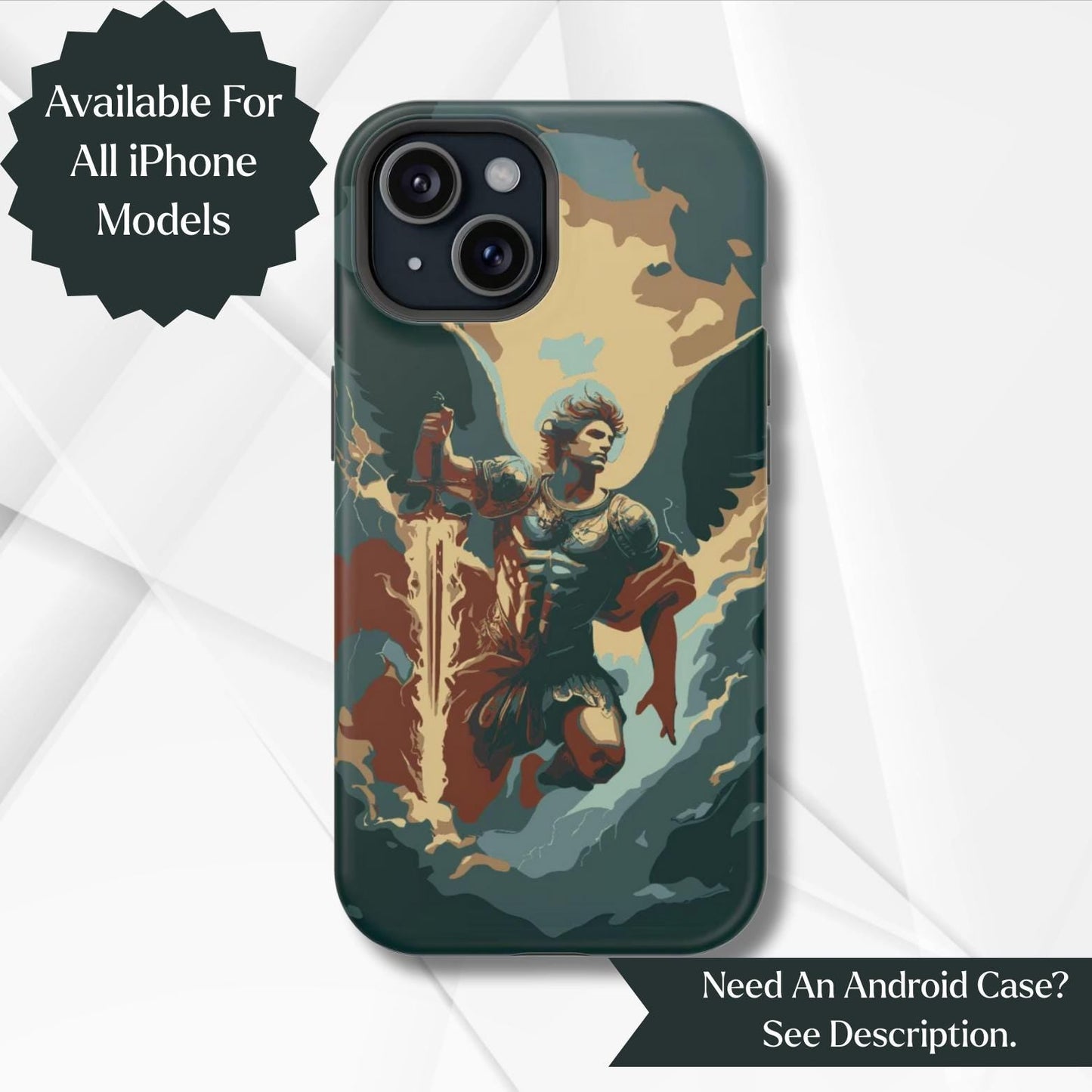 Saint Michael iPhone Case - Journeys of Faith