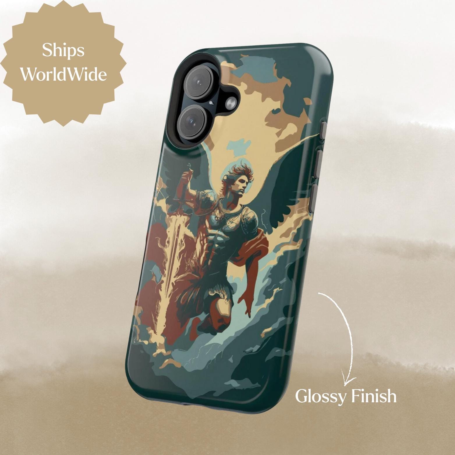 Saint Michael iPhone Case - Journeys of Faith