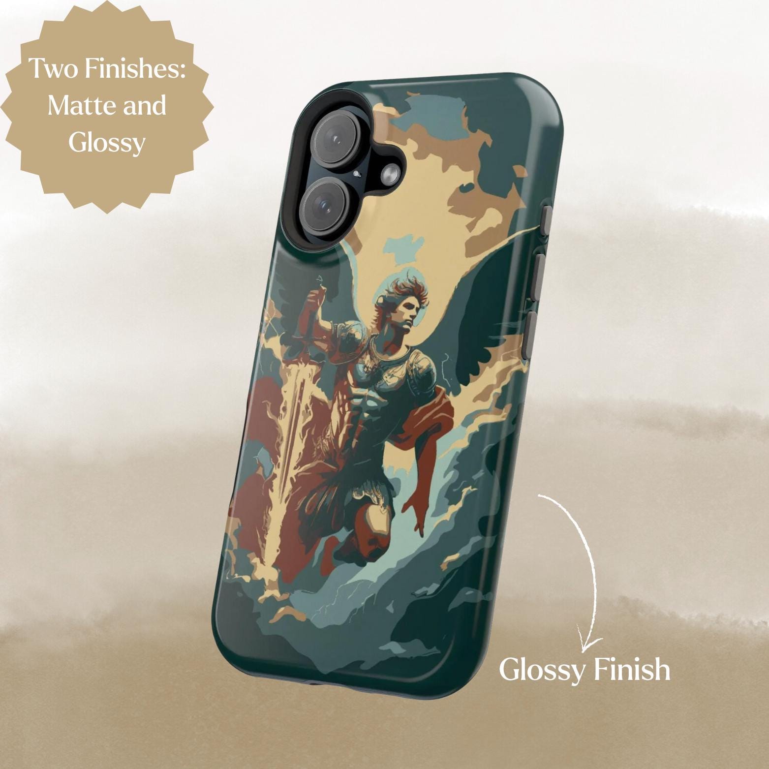 Saint Michael iPhone Case - Journeys of Faith