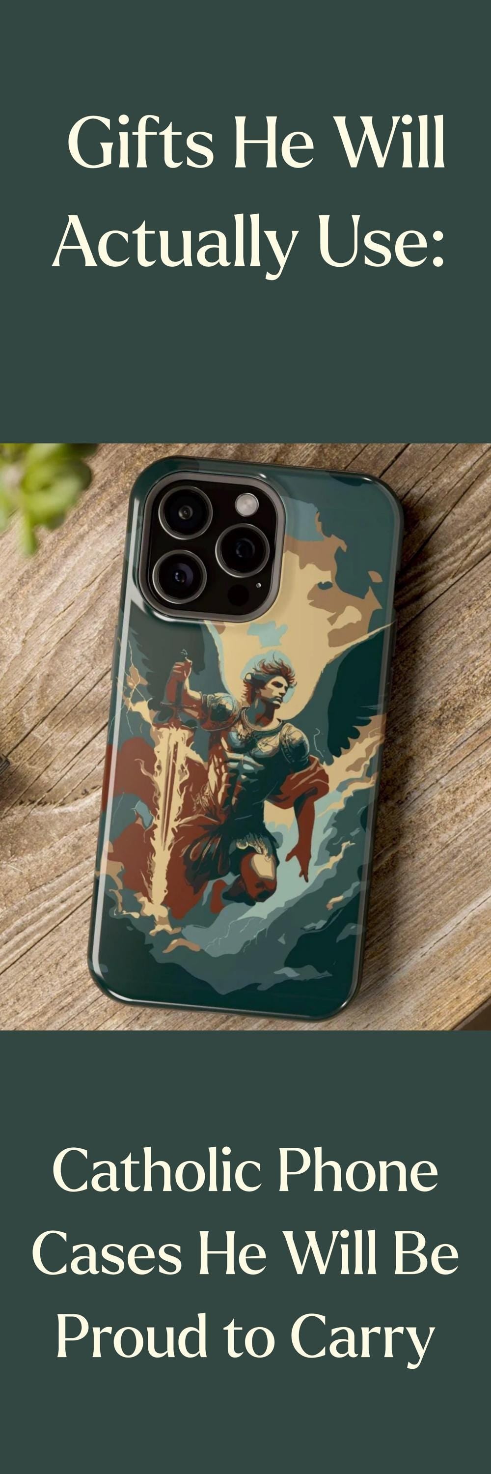 Saint Michael iPhone Case - Journeys of Faith