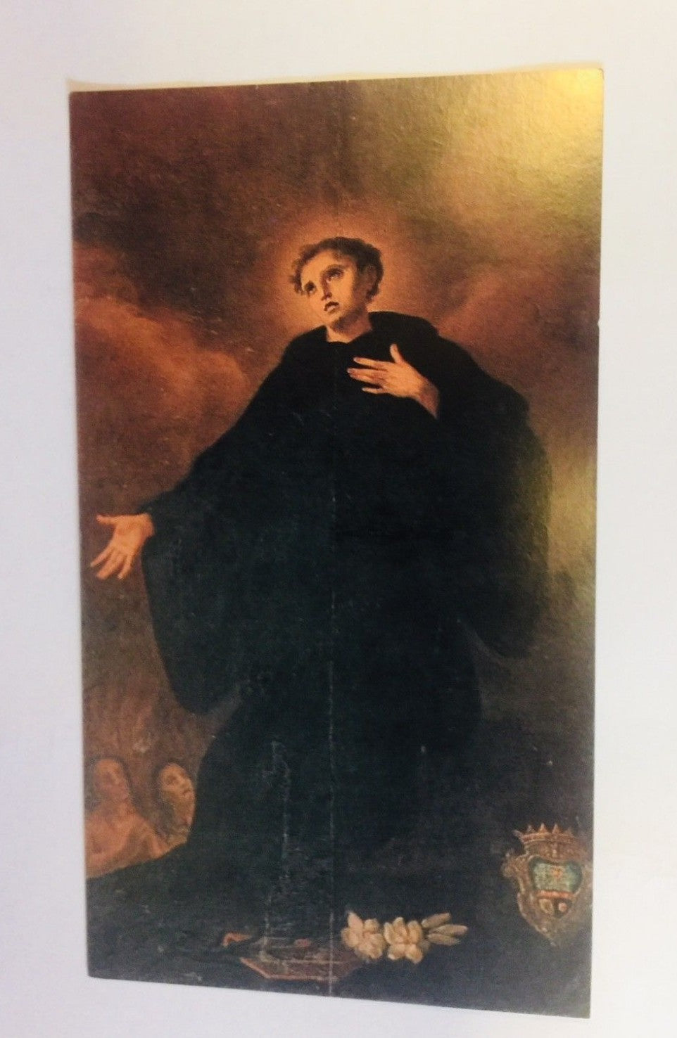 San Nicolás de Tolentino, Oración por los Difuntos, Estampita en Español, Nueva - Journeys of Faith