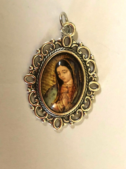 Our Lady of Guadalupe Color Image Medal, New #MD-017 - Journeys of Faith