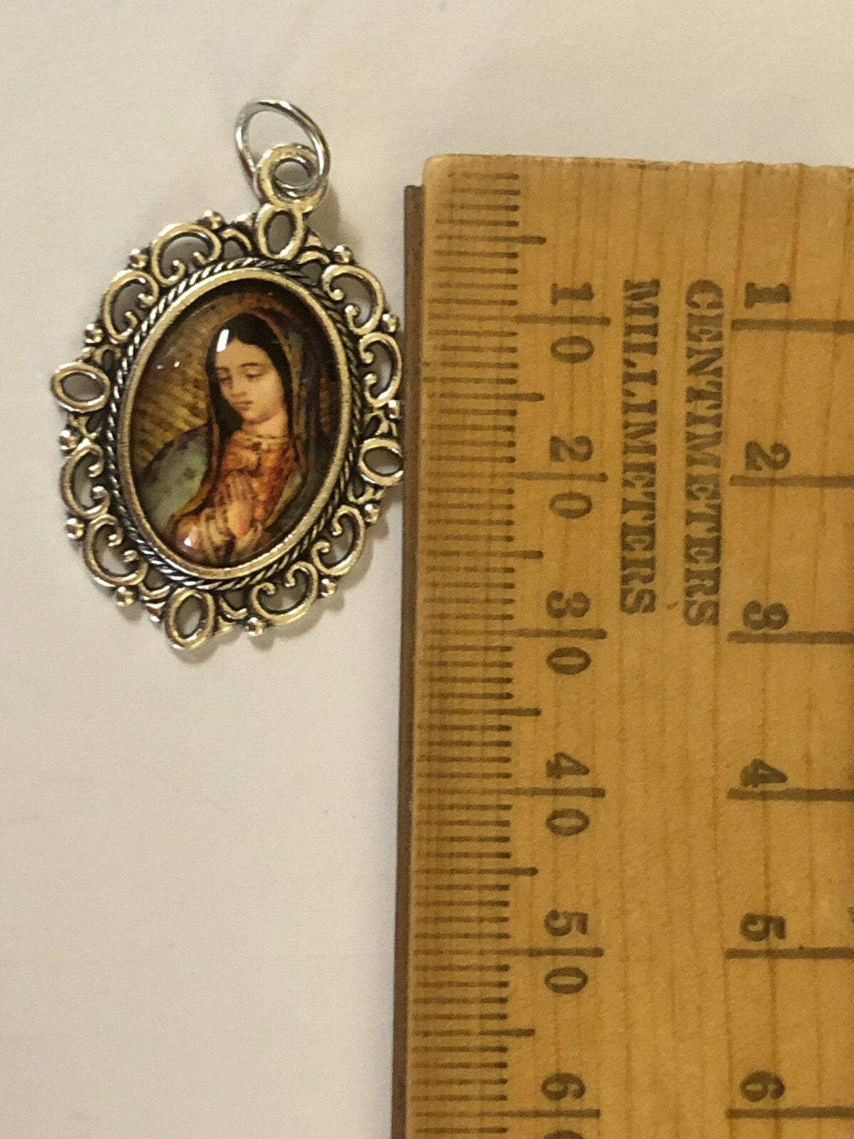 Our Lady of Guadalupe Color Image Medal, New #MD-017 - Journeys of Faith