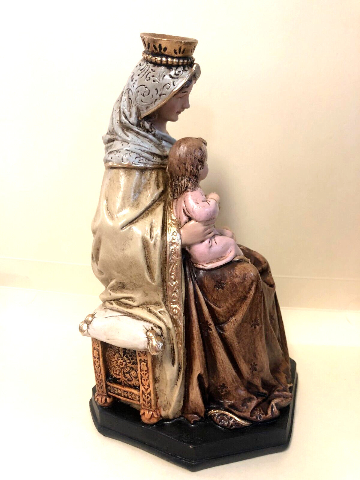 Our Lady of Mount Carmel 8" Statue, New from Colombia #L071 - Journeys of Faith
