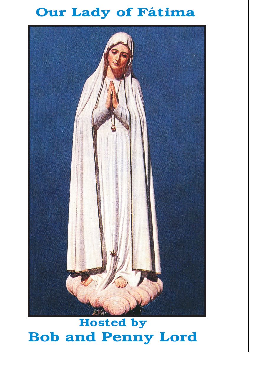 Our Lady of Fatima  DVD by Bob and Penny Lord, NEW - Journeys of Faith