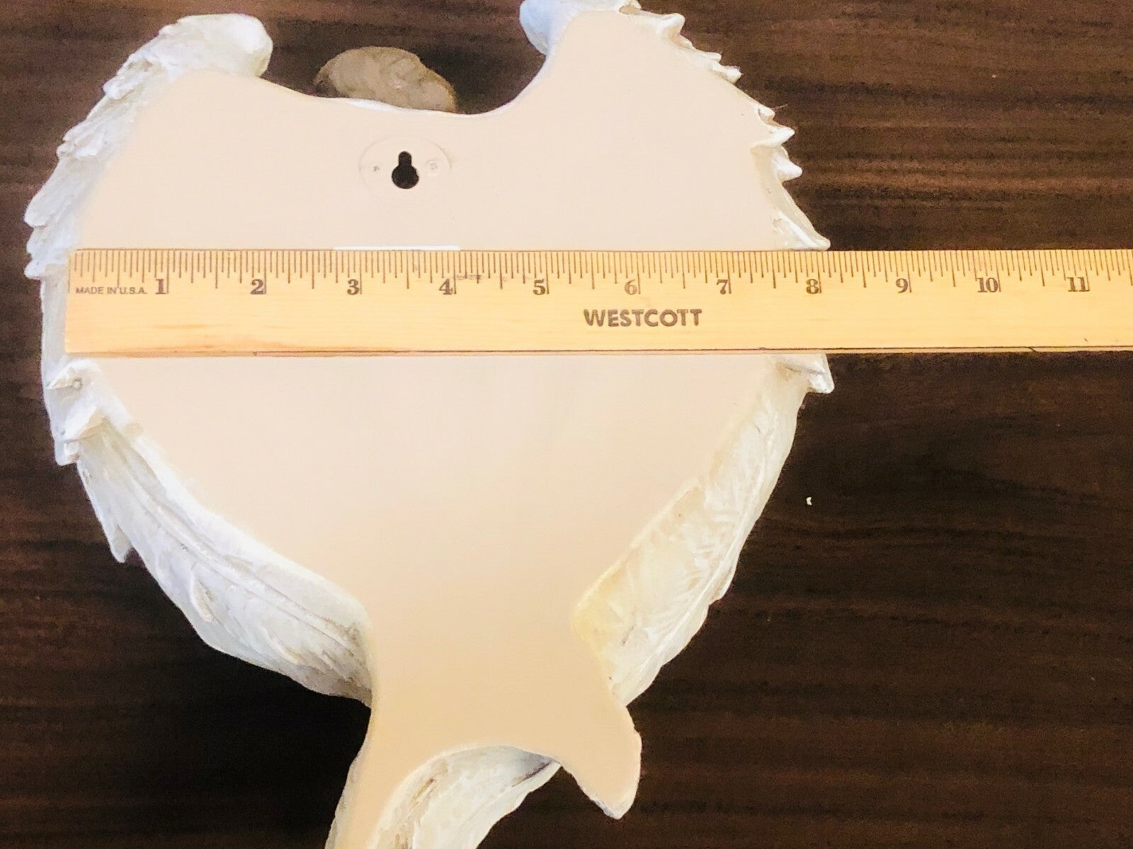 Sleeping Baby in Angel Wings Plaque  11", New #RM-038 - Journeys of Faith