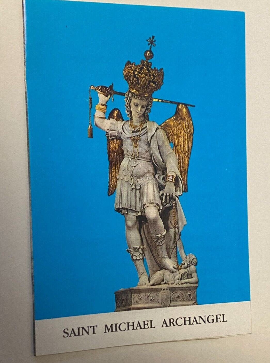 Saint Michael The Archangel Act of Consecration Prayer Folder, New - Journeys of Faith